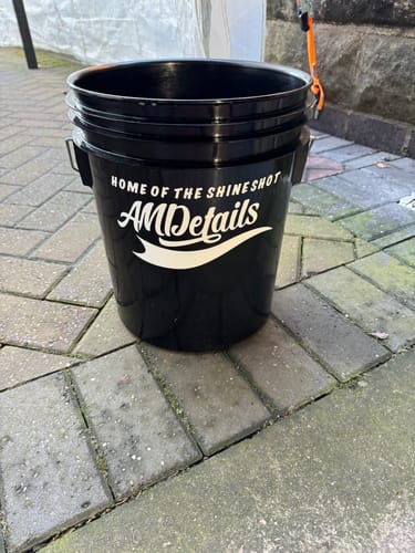 Customer photo review of AMDetails Bucket - Black