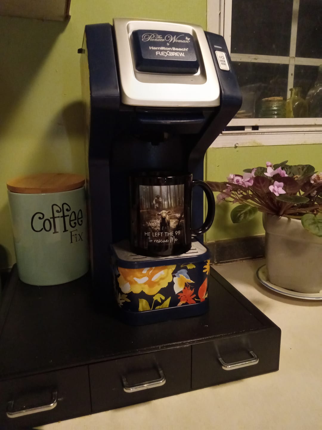 Customer photo review of He Left the 99 to Rescue Me, Jesus and Lost Sheep, Coffee Mug