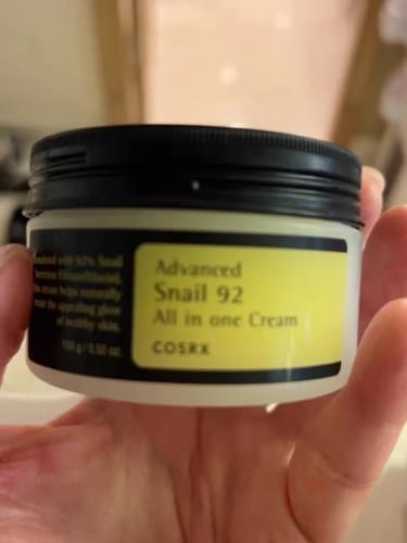 Customer photo review of Cosrx Advanced Snail 92 All In One Cream - 100g