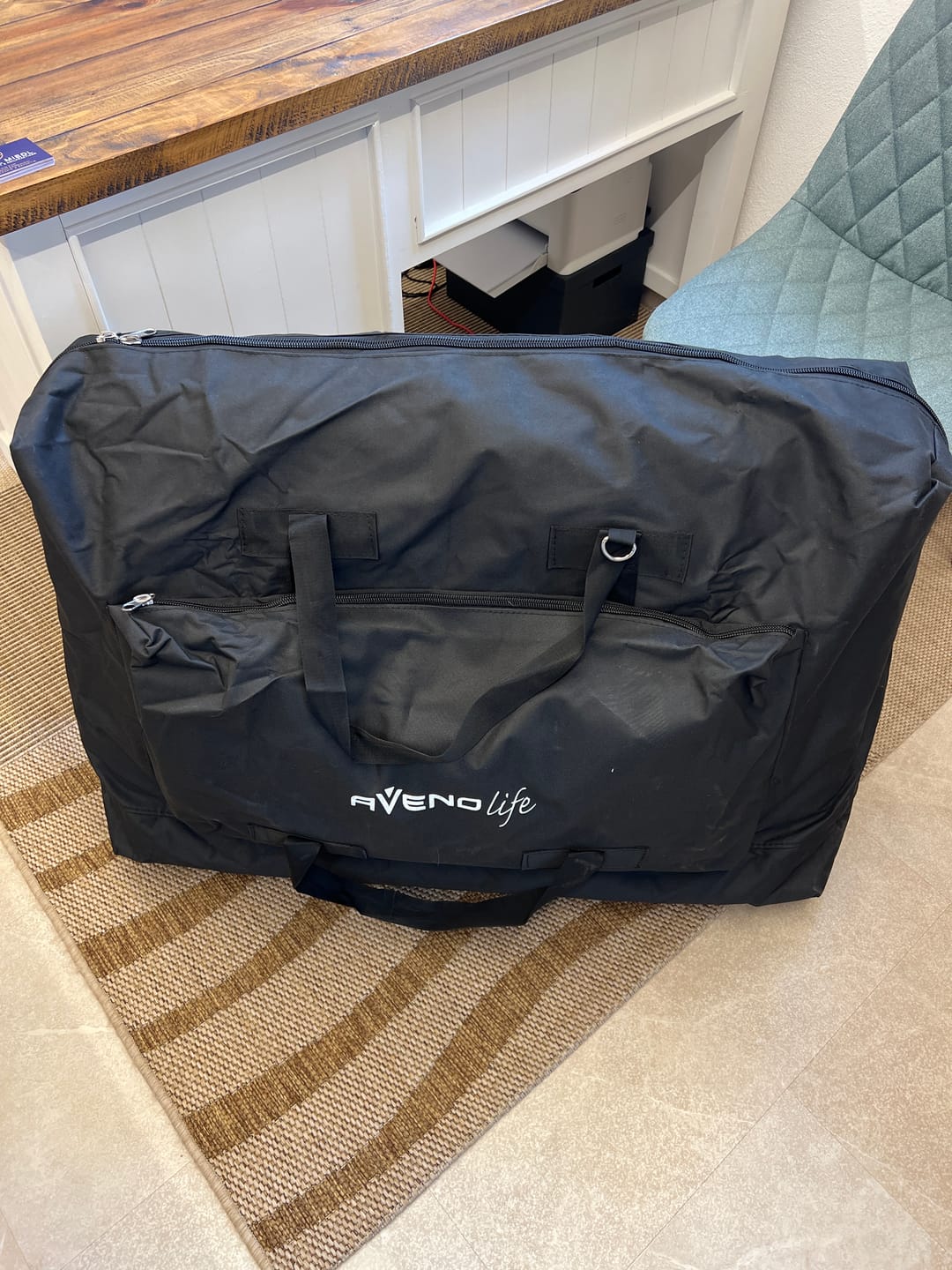 Customer photo review of Massageliege Klappbar Luna Light