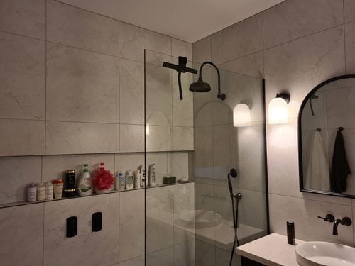 Customer photo review of GLASSGUARD™ Silicone Squeegee