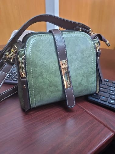 Customer photo review of Women's Vintage Crossbody Purse