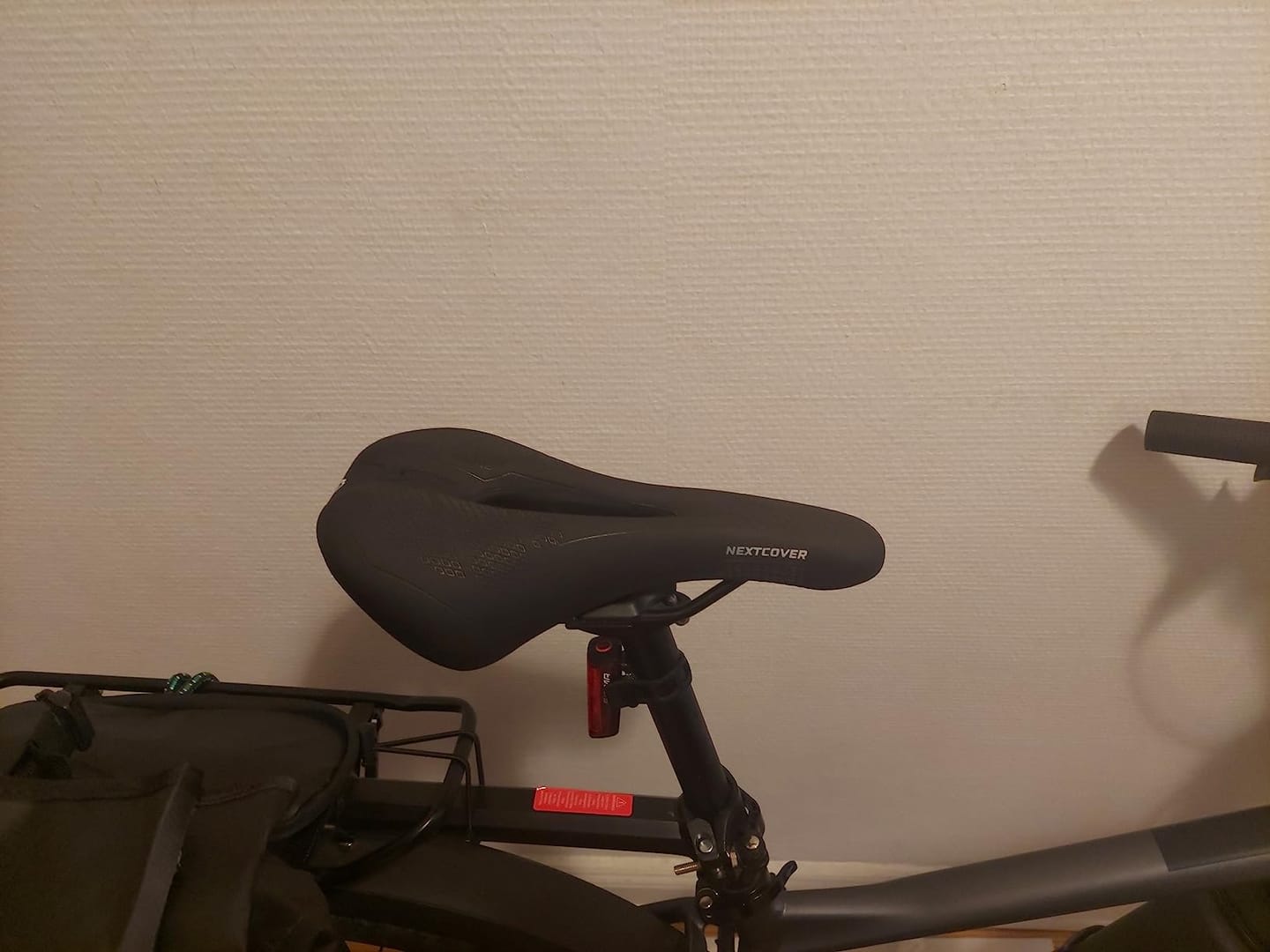 Customer photo review of ComfortSet - Fahrradsattel & gefederte Sattelstütze
