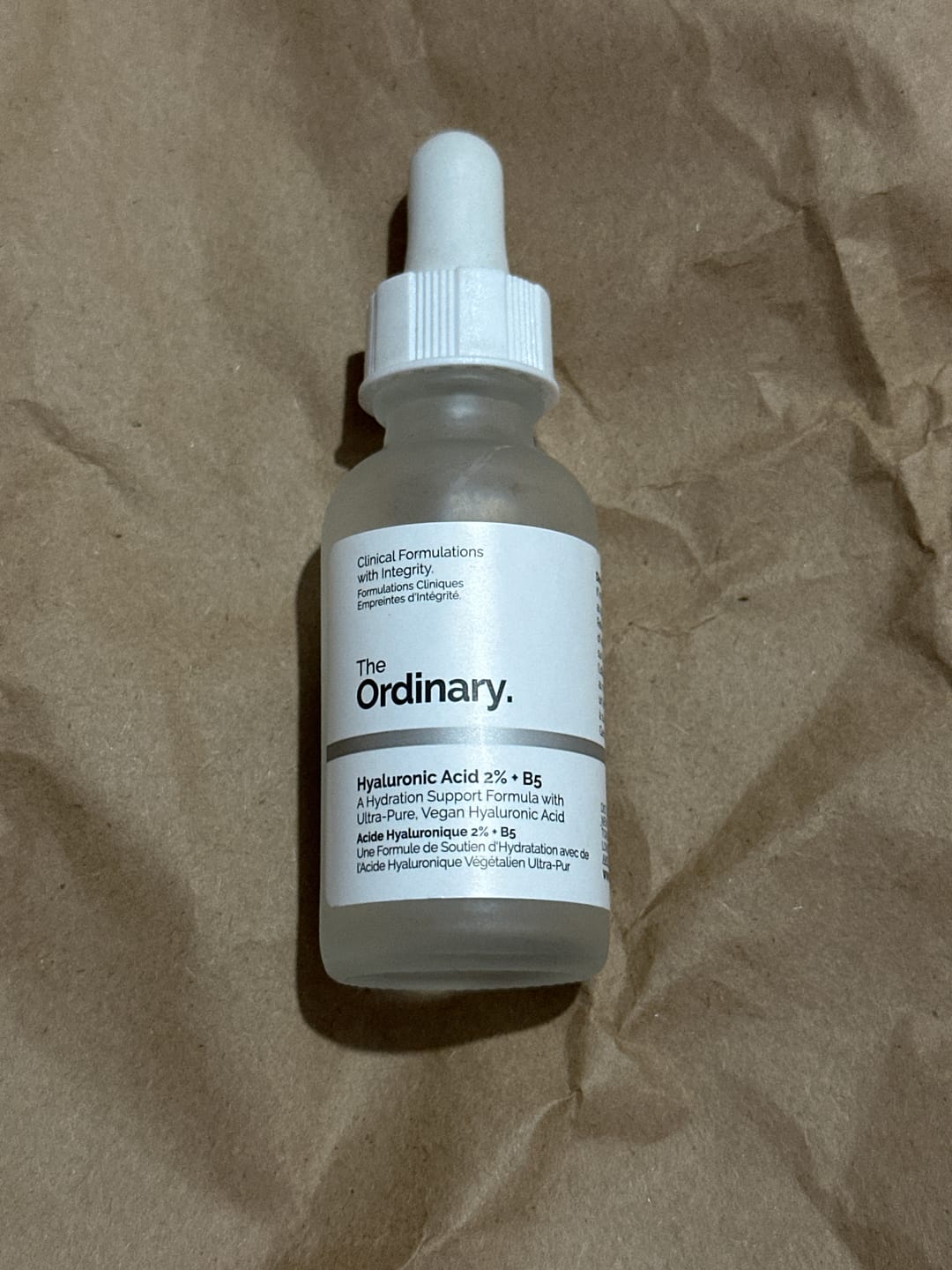 Customer photo review of Hyaluronic Acid 2% + B5 Hydrating Serum