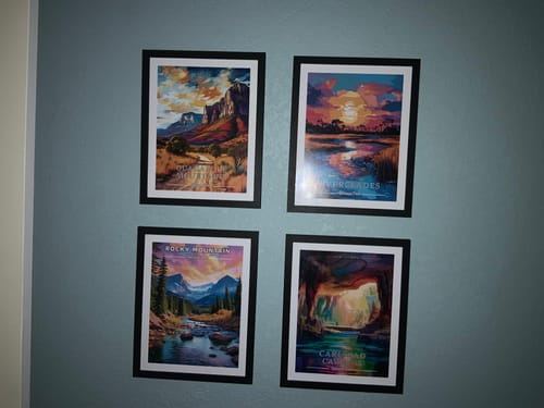 Customer photo review of Rocky Mountain National Park Commemorative Poster: A Pop Art Tribute