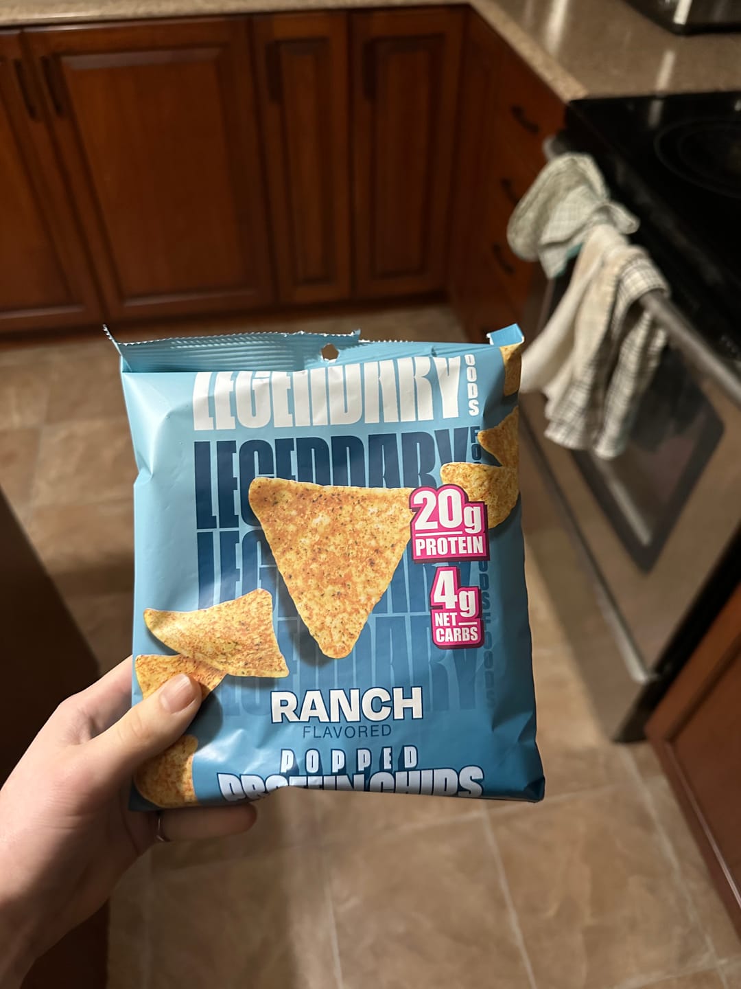 Customer photo review of Legendary Foods - Chips Protéinées 34g