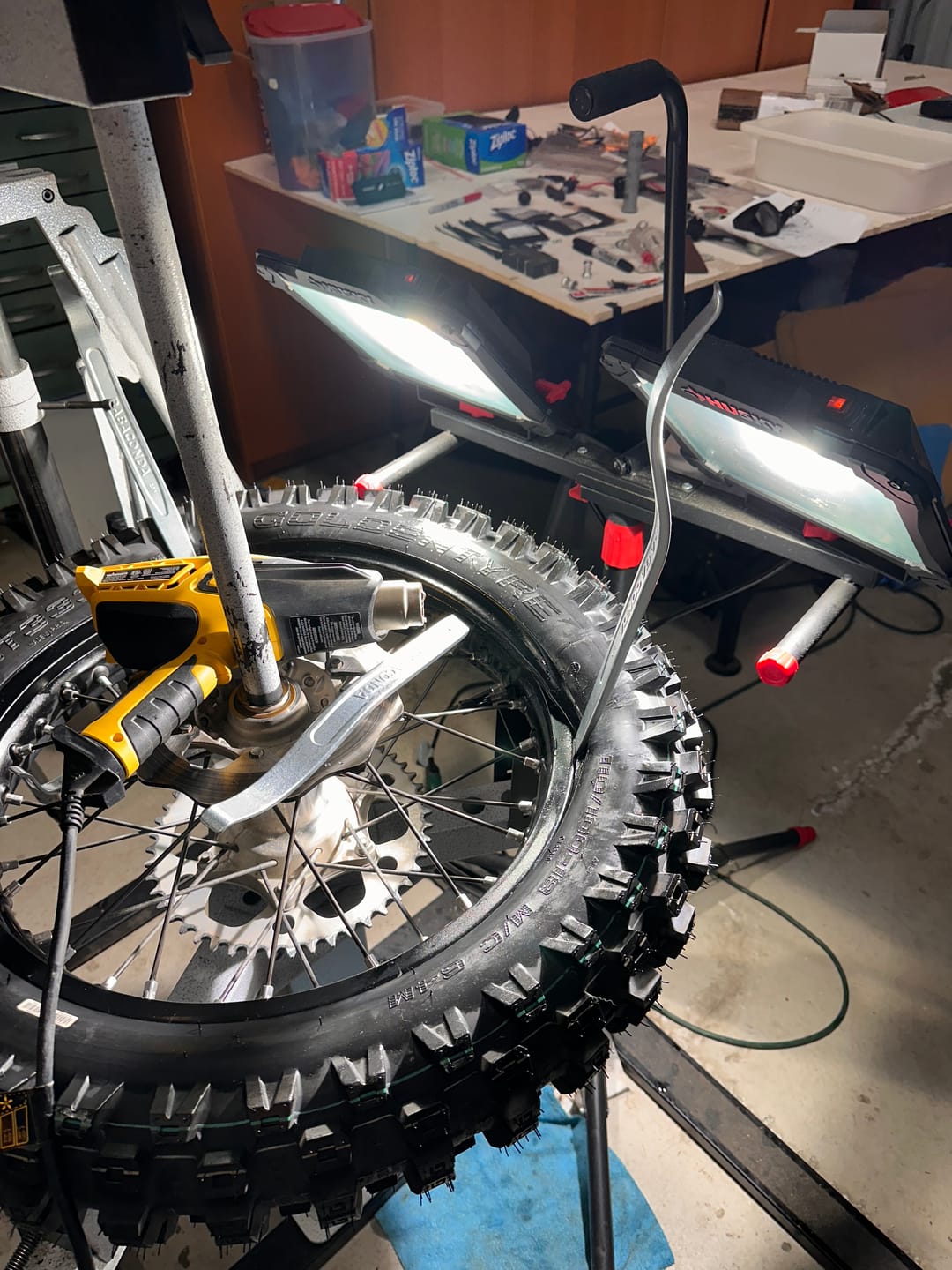 Customer photo review of Pro Tire Iron Set in Bag