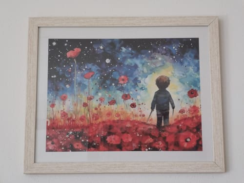 Customer photo review of Lone Survivor Painting