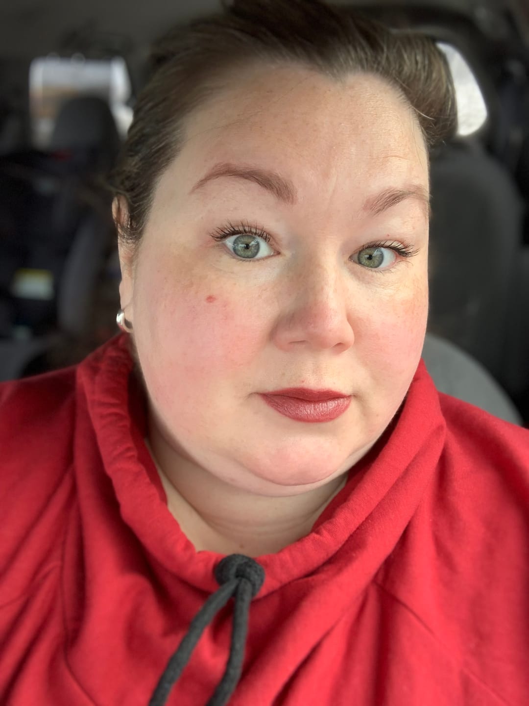 Customer photo review of *Pre-Sale* Cowl Sweatshirt (Fleece)