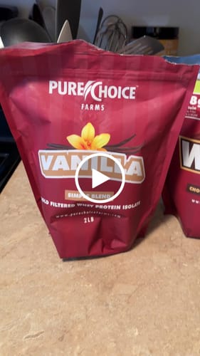 Customer video review of Whey Protein Isolate Chocolate