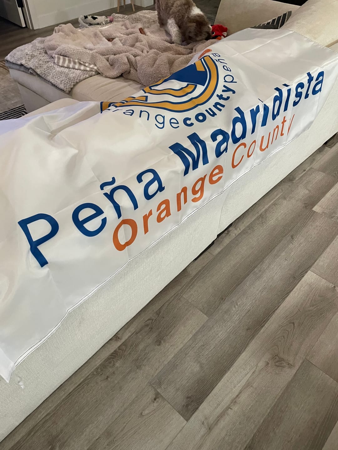 Customer photo review of Custom Standard Flags