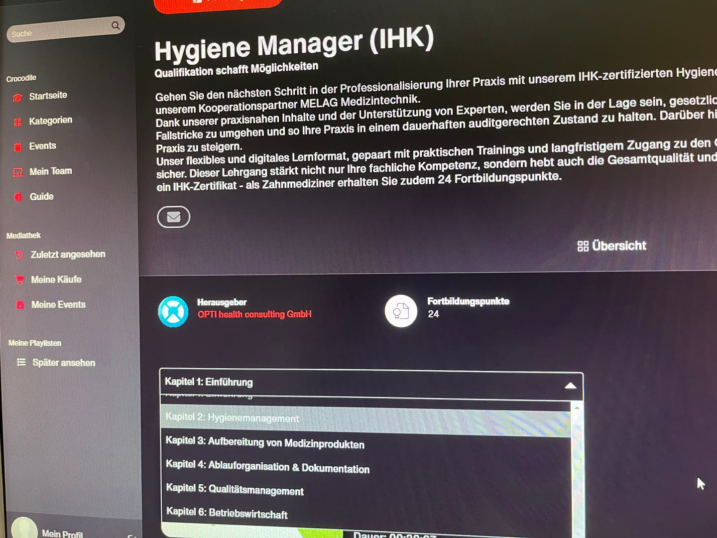 Customer photo review of Hygiene Manager:in (IHK)