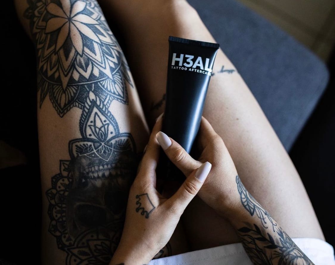 Customer photo review of H3al Tattoo Aftercare