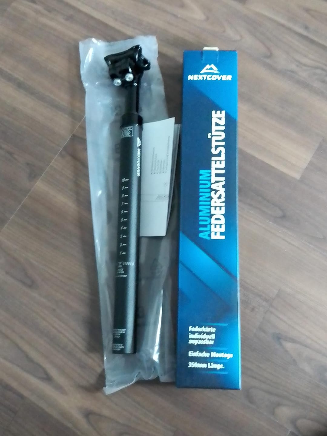 Customer photo review of ComfortSet - Fahrradsattel & gefederte Sattelstütze