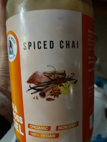 Customer photo review of Spiced Chai Sea moss gel