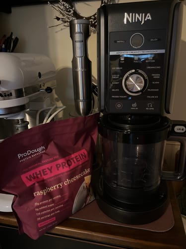 Customer photo review of Gourmet Whey Protein Powders Subscription