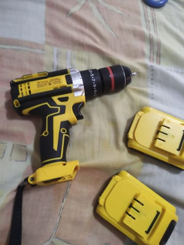 Customer photo review of Rotomartillo Taladro Inalambrico Atornillador 20v 300w 69pz