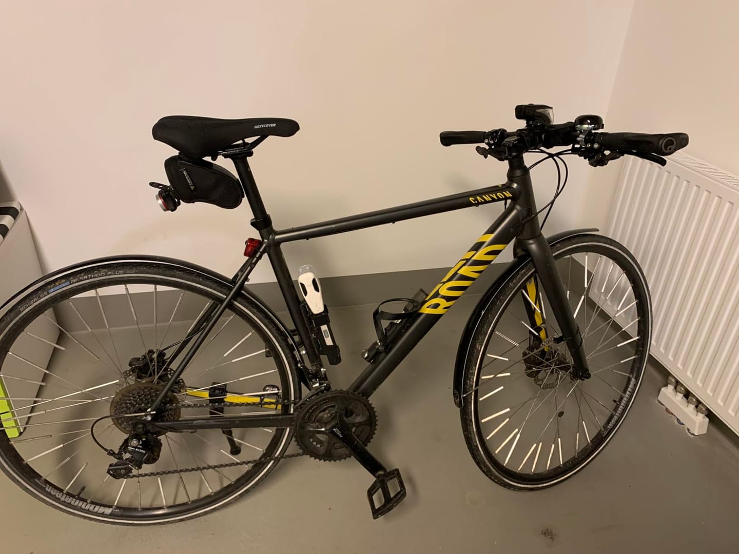 Customer photo review of ComfortSet - Fahrradsattel & gefederte Sattelstütze