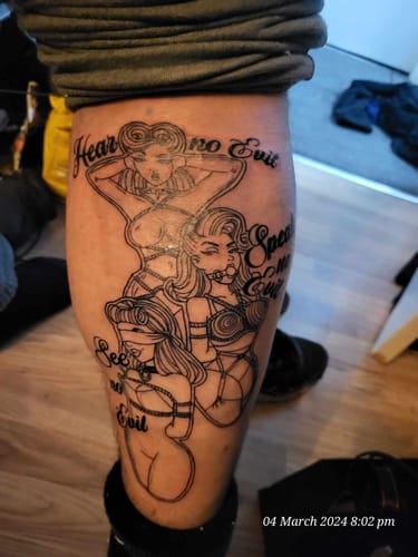 Customer photo review of TattooNumbx Numbing Cream
