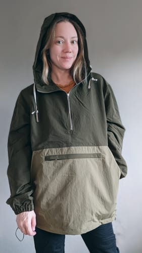 Customer photo review of Jordan Half Zip Windbreaker - Unisex/Men's