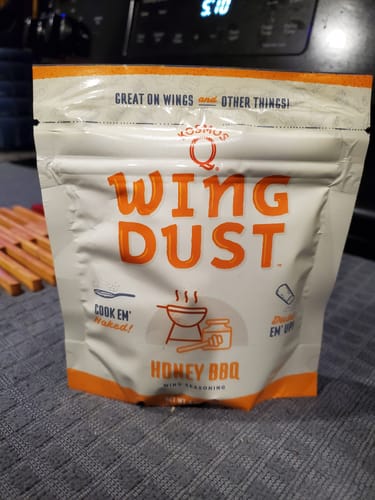 Customer photo review of Honey Barbecue Wing Seasoning
