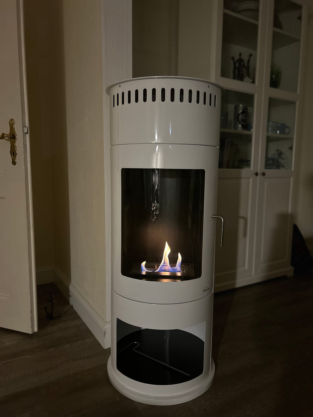 Customer photo review of Bioethanol Standkamin - Habe Weiß