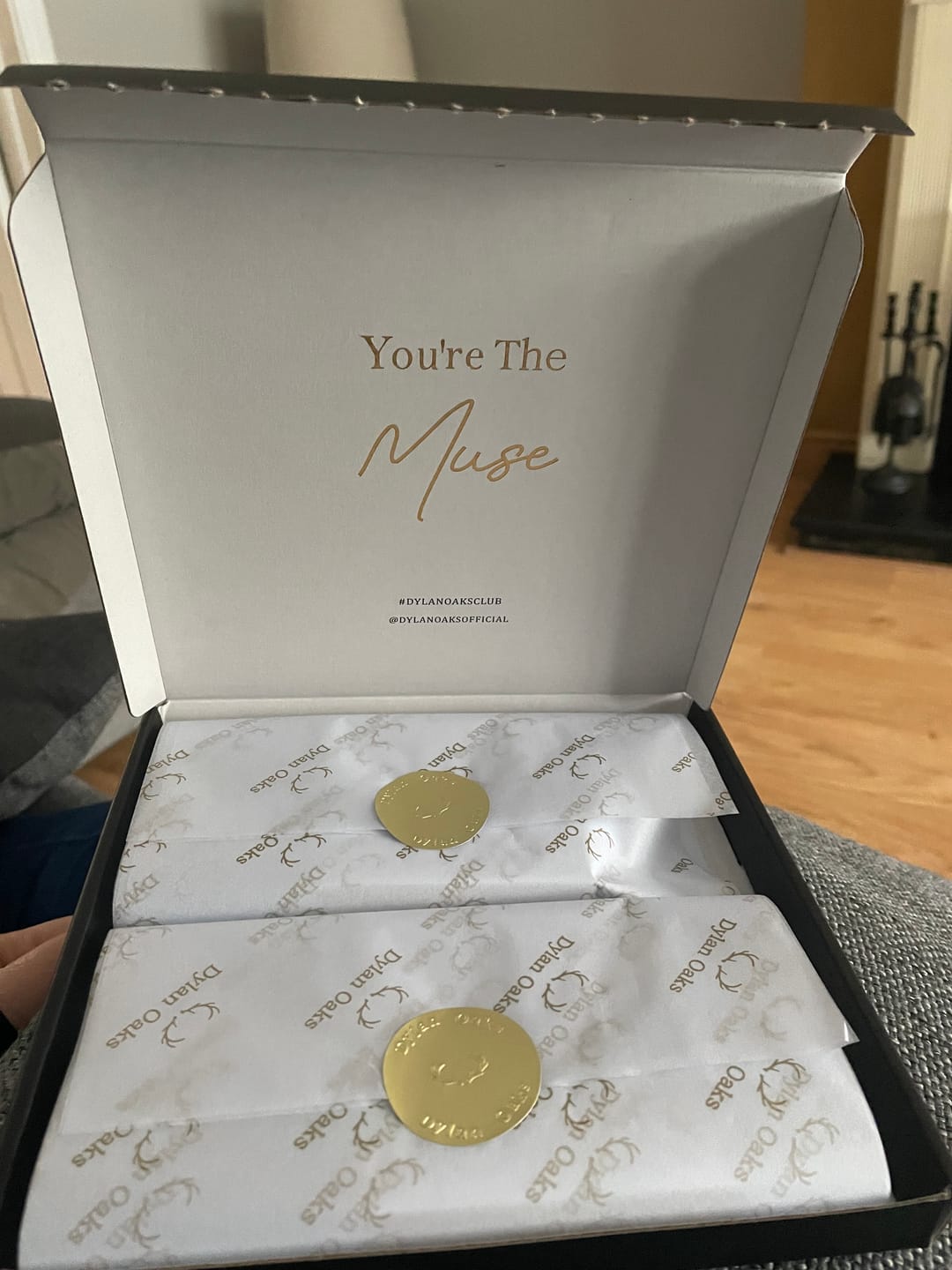 Customer photo review of Crystal Layered Ear Cuff in Gold