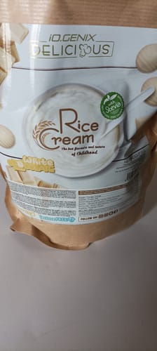 Customer photo review of Crème de Riz aromatisée 1kg Io Genix