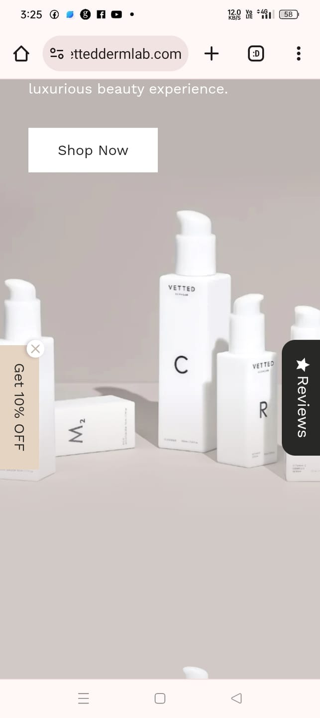 Customer photo review of C Cleanser