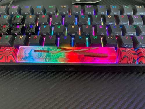 Customer photo review of Pewdiepie Katana Space bar