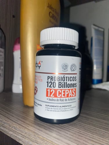 Customer photo review of Oby MULTI Probioticos 120 Billones 12 Cepas Diferentes + Prebioticos inulina raiz achicoria + Fibra