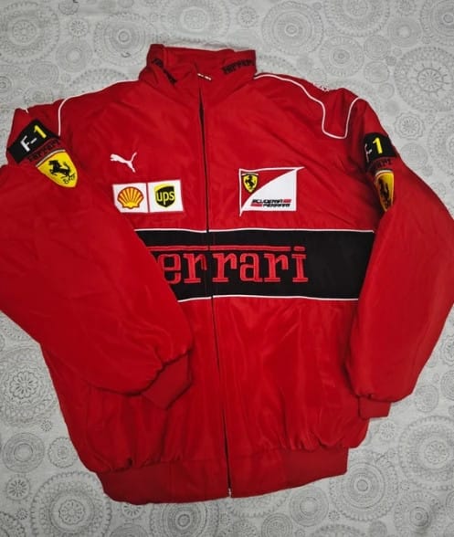 Customer photo review of Retro Jacket Racing F1 FERRARI Vintage Red