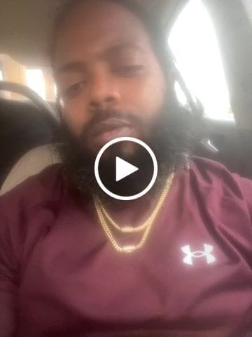 Customer video review of Franco VVS Moissanite Chain Steel / .925 Silver