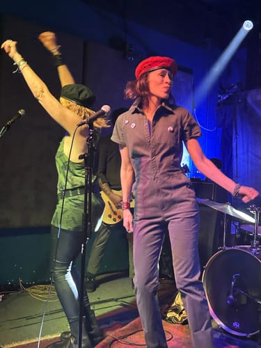 Customer photo review of Pit Crew Jumpsuit Olive