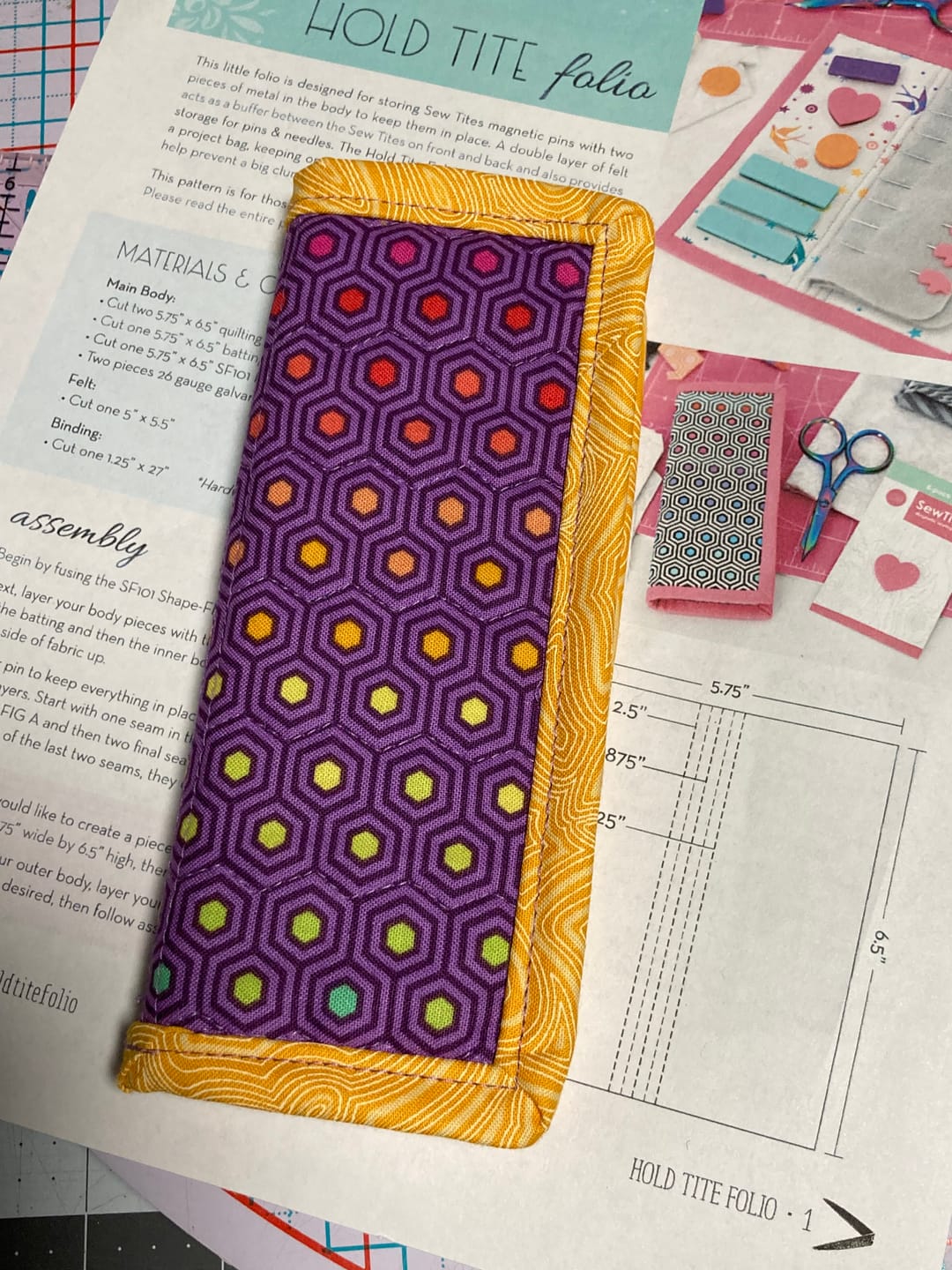 Customer photo review of Hold Tite Folio - Hardware Kit