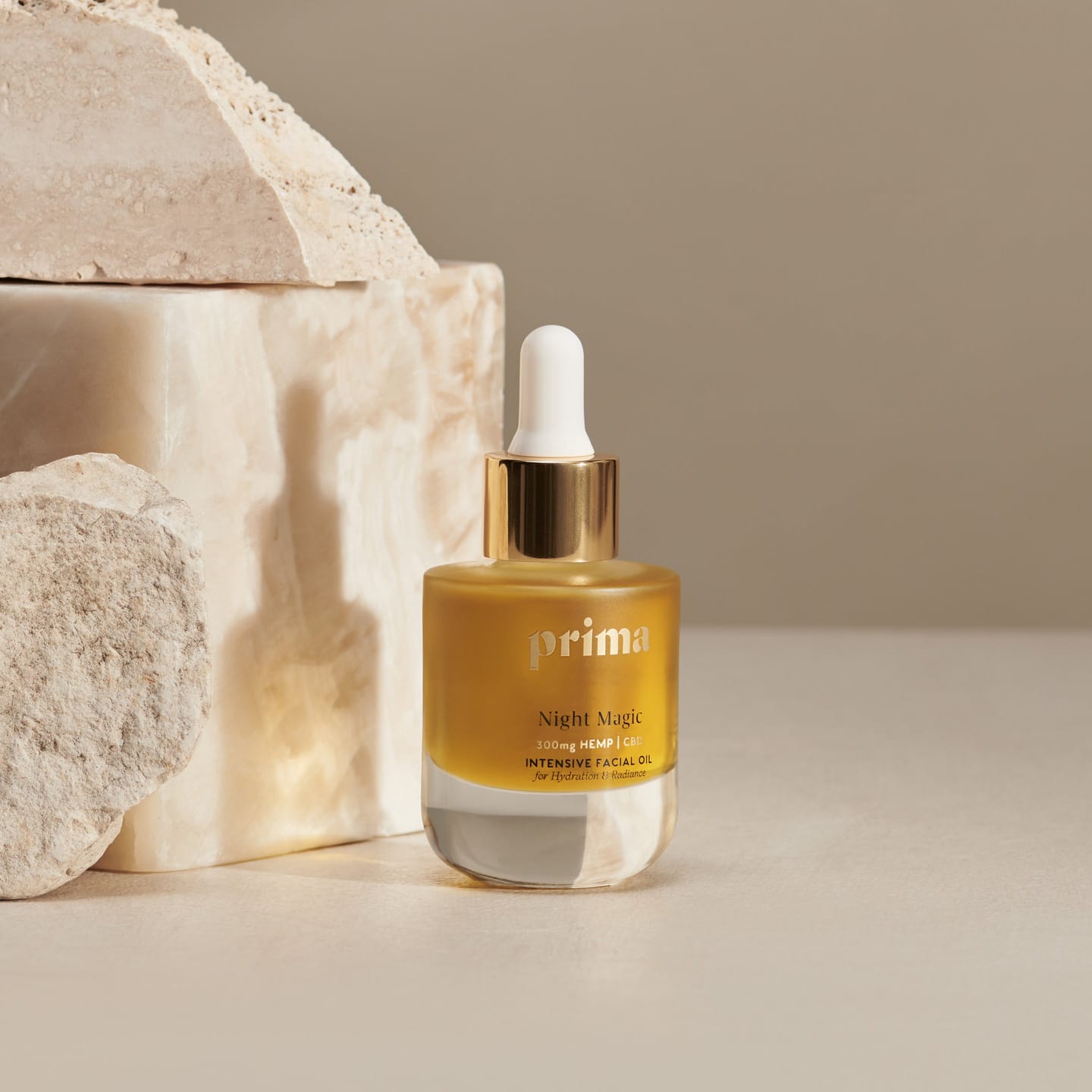 Customer photo review of Night Magic | Clinically Proven Facial Oil for Firmer, Glowing Skin