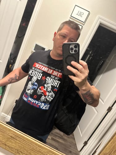 Customer photo review of The Rematch T-shirt
