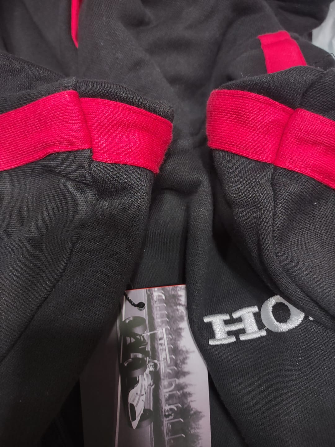 Customer photo review of Honda Racing Team Hoodie (1968)