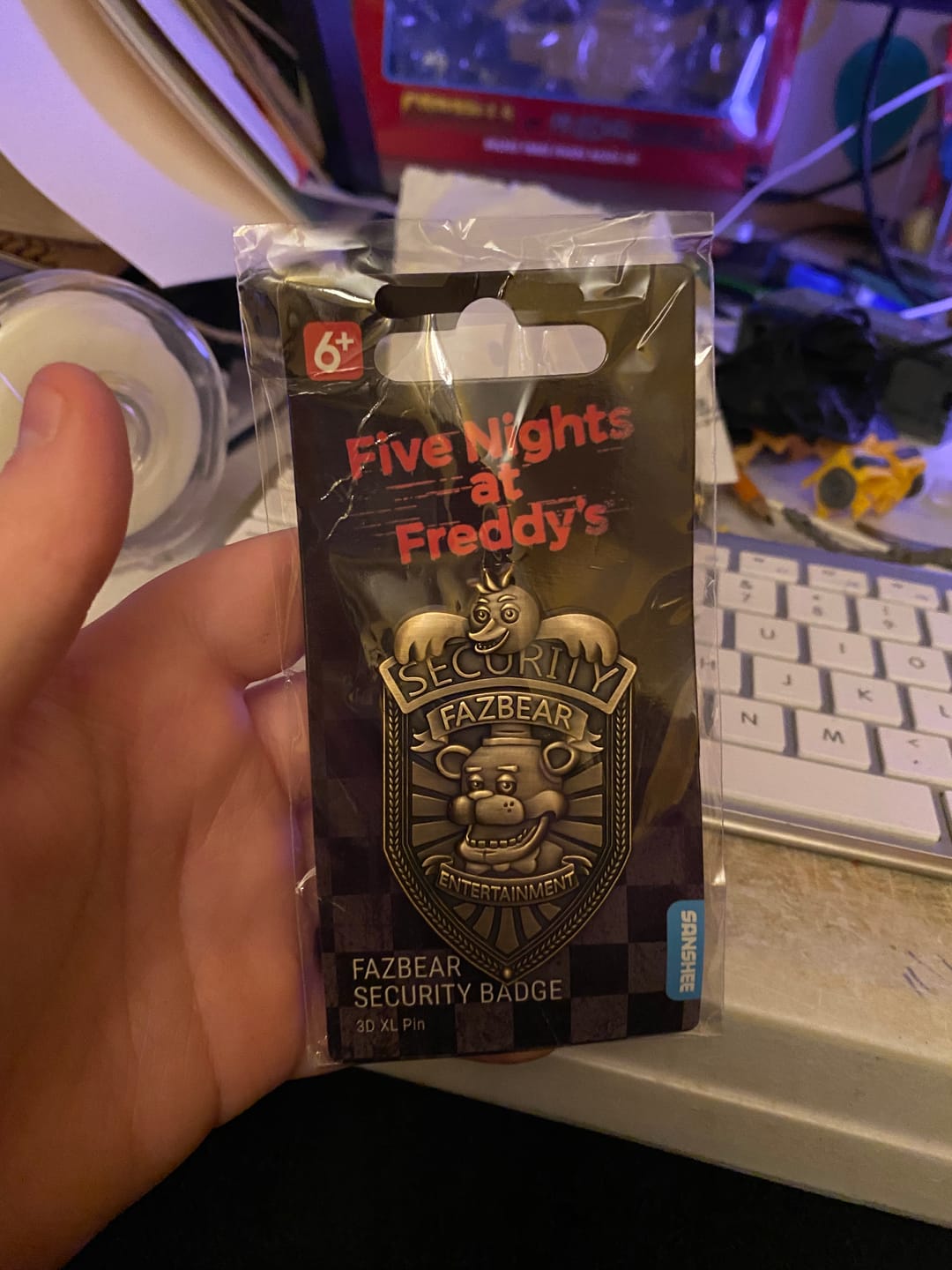 Customer photo review of Five Nights at Freddy's - Security Badge: Bronze