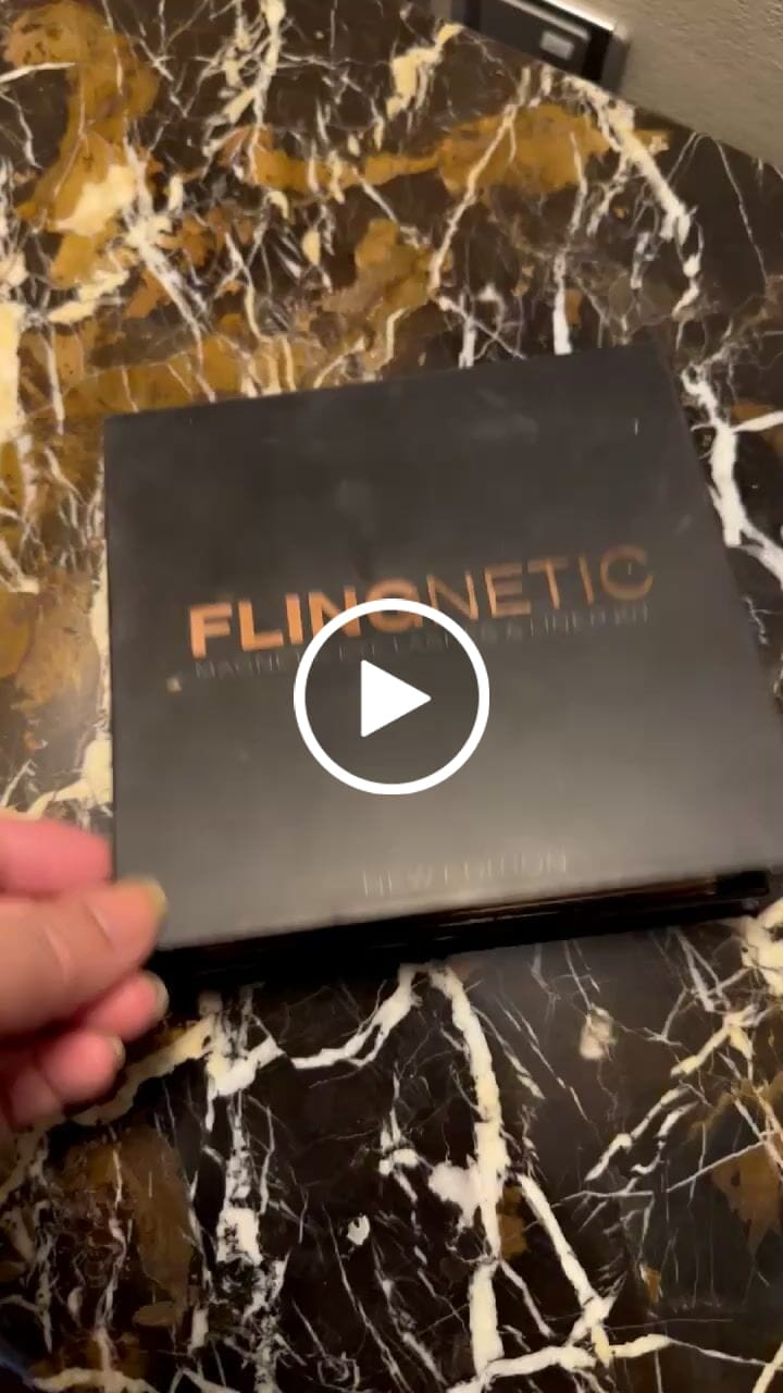 Customer video review of FLINGNETIC MAGNETIC EYE LINER & LASHES KIT (12 Magnets - NEW EDITION)