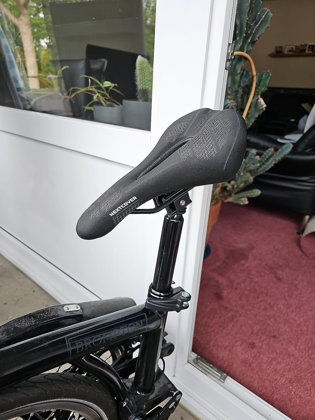 Customer photo review of ComfortSet - Fahrradsattel & gefederte Sattelstütze