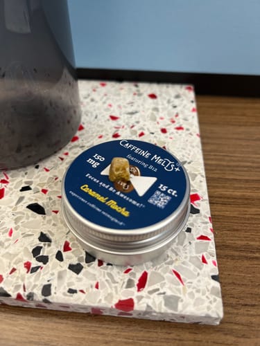 Customer photo review of Caramel Mocha (150mg + B12)
