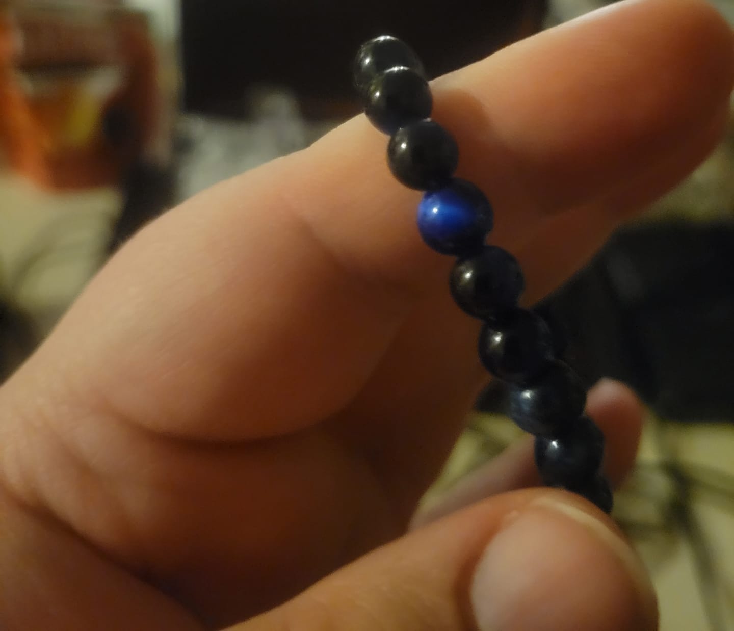 Customer photo review of Hawk Eye Bracelet