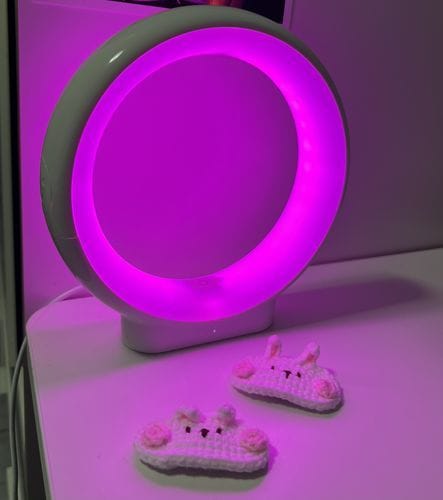 Customer photo review of Infinity Lamp