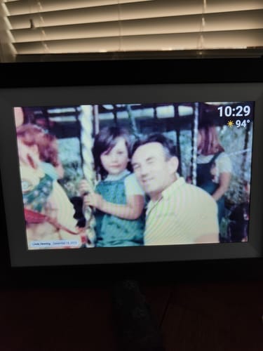 Verified customer photo review of Digital Photo Frames
