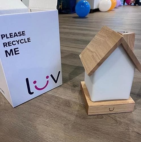 Customer photo review of Modern Home Lamp