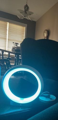 Customer photo review of Infinity Lamp