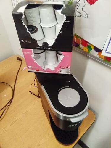 Customer photo review of Blueberry Cobbler Kcups