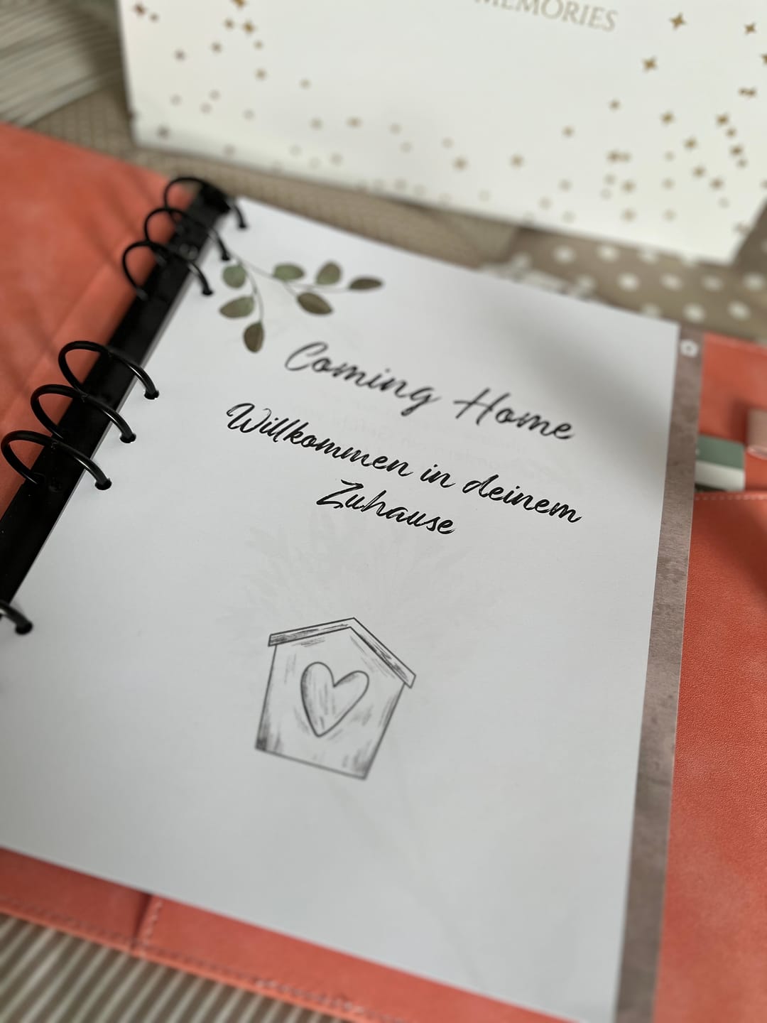 Customer photo review of Zusatz-Set: Coming Home, Das bist du, Familie (Floral)