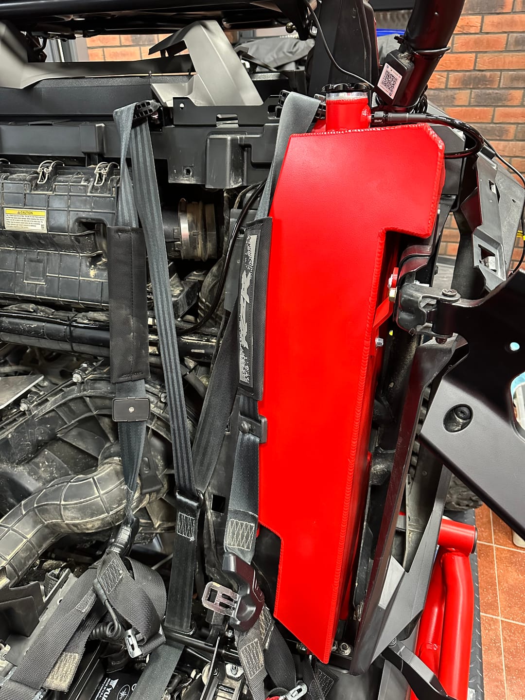 Customer photo review of RZR Pro R 2 Seat 4 Gallon Auxiliary Fuel Tank